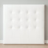 Cabecero_Blanco Cabecero Tapizado Acolchado Capitoné · 120 cm Alto · Polipiel Antihumedad · Desde 90 cm